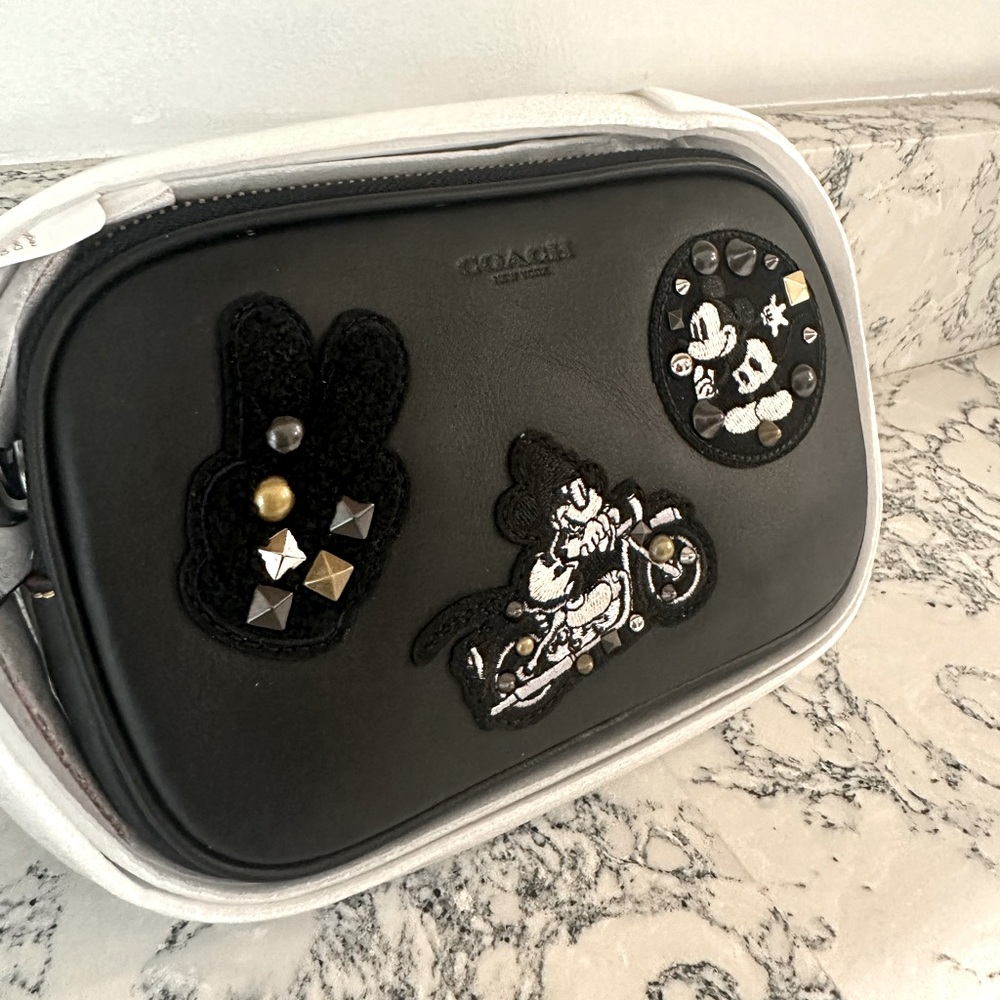 Coach x Disney Mickey Patch Crossbody